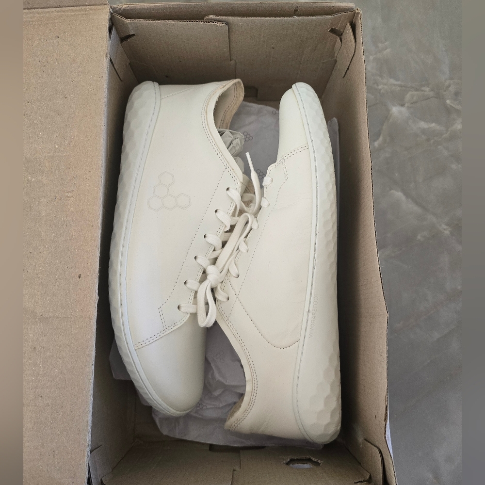 Vivo Barefoot White Sneakers